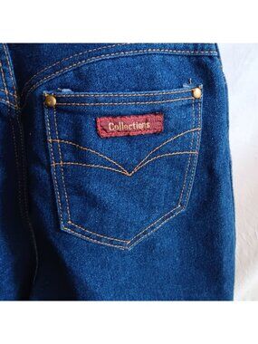 MOM JEANS 27x28 sz 12 Avg True Vtg 80s DISCO POCKET HIGH WAIST DENIM